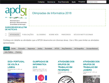 Tablet Screenshot of apdsi.info