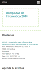 Mobile Screenshot of apdsi.pt